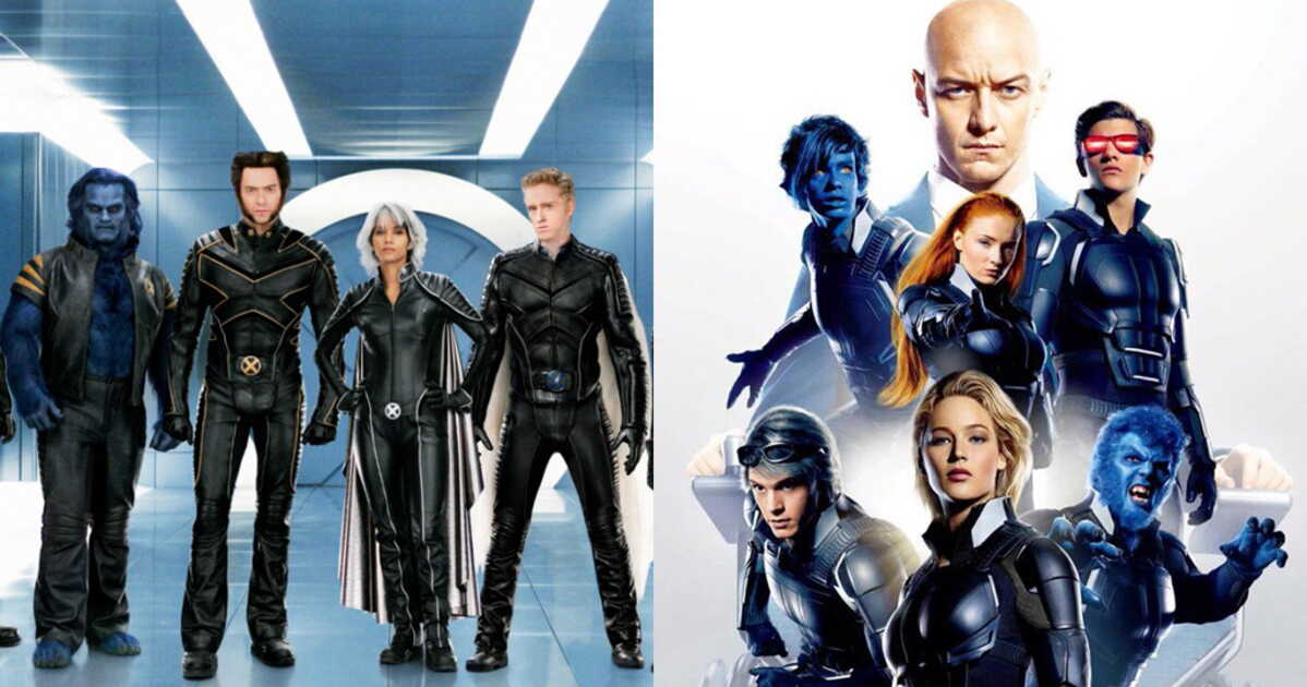 Visuel des X-Men avec Professeur X, Magneto et Cyclope dans une ambiance cinématographique